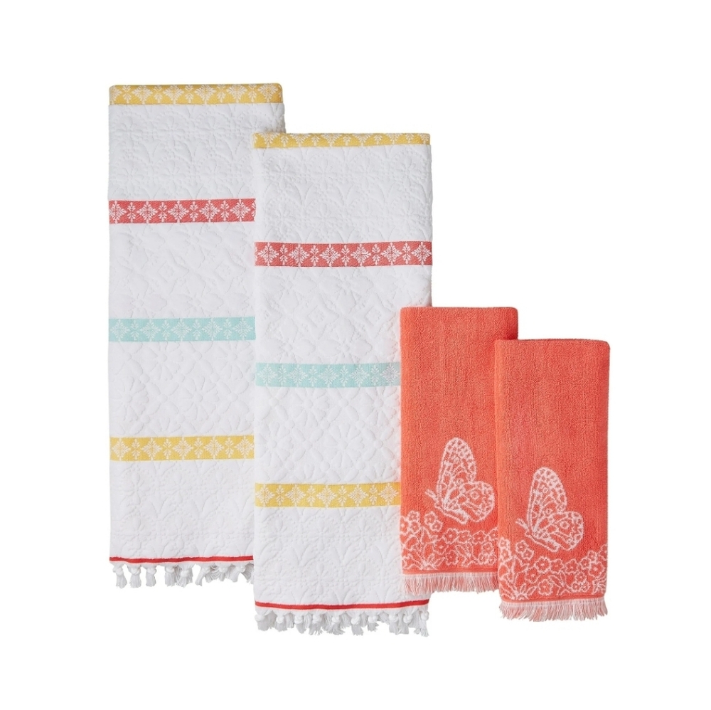 Pioneer Woman bath/hand towel set